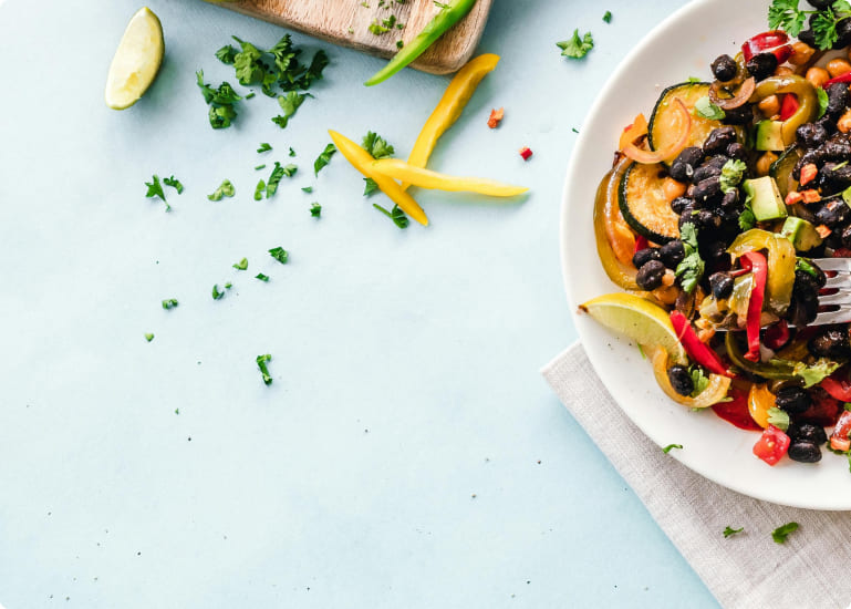 Summer Chipotle Chicken Cobb Salad with Cilantro Vinaigrette